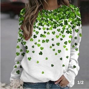 Women’s st Patrick’s day top nip Sz xxl